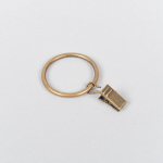 R&otilde;ngad kardinapuule Classic koos klambritega &Oslash;25 mm, 10 tk.