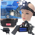 Bass led T6 pealamp, laetav, vastupidav