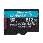 Telefoni m&auml;lukaart Kingston CANVAS Go Plus 512GB SDCG4/512GBSP