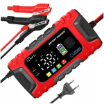 Automaatne intelligentne akulaadija Lcd 24v 12v 10a