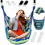 Aia ripptool 1-le inimesele padja ja n&ouml;&ouml;ridega, kannatab 150 kg