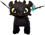 Toothless Night Fury 16'' pehme m&auml;nguasi kuidas taltsutada lohet 3 must pl&uuml;&uuml;sist originaal draakon helendab pimedas