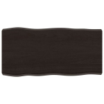 lauaplaat，Lauapind，Laua peal, tumepruun, 80 x 40 x (2-6) cm, t&ouml;&ouml;deldud t&auml;ispuit CFE319241