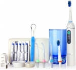 Jetpik Jp-200 Elite laetav elektriline hambaniit, suu irrigaator pulseeriva hambaniidi ja veejoaga Pik Power