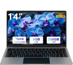 S&uuml;learvuti 2025 s&uuml;learvuti 14 tolli Win11 8gb + 256gb Ssd toetab 1tb Notebook Celeron N4020 (kuni 2.8ghz) 1920x1080p Wifi Bt4.2 saksa klaviatuurikaitse ja juhtmevaba hiir hall-1