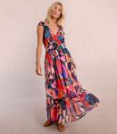 Molly Bracken naiste kleit P1743DP*01, roosa/must