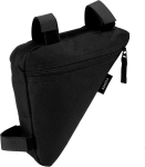 Ecence Jalgrattakott raamile telefonile, sularahale, Id-kaardile, remondit&ouml;&ouml;riistade komplektile Lihtsalt kinnitatav jalgratta raamile Veekindel must jalgratta raamikott Must rebenemiskindel nailonist kolmnurkne kott