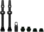 Muc-off Black Presta Tubeless ventiilid 44mm - kvaliteetsed lekkekindlad jalgratta ventiilid integreeritud ventiilis&uuml;damiku eemaldamise t&ouml;&ouml;riistaga