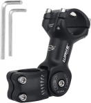 Reguleeritav jalgratta stem 31,8 mm/25,4 mm lenkstangi t&otilde;stja jalgrattale 90 mm/110 mm/130 mm Mtb jalgratta lenkstangi stem 0 ~ 60 kraadi