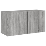 seina telerikapid 2 tk,，telerialus，TV kapp hall Sonoma tamm, 80 x 30 x 41 cm CFE444033