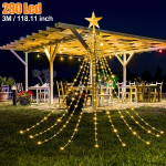 P&auml;ikeseenergial Star Kose LED Tuled, &Scaron;iltai balta