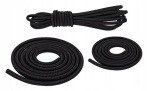 Elastne kummist n&ouml;&ouml;r presendi jaoks, must, 8 mm, 10 m