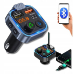 Auto transmitter Bluetooth Fm laadija 3xusb adapter