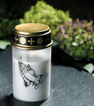 Led hauavalgus, valge, pidev p&otilde;leti, v&auml;reluse efekt, sh patareid, hauak&uuml;&uuml;nlad, kalmistuk&uuml;&uuml;nal, m&auml;lestusk&uuml;&uuml;nal, haualatern, igavene valgus, leinak&uuml;&uuml;nal