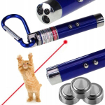 Laser Pointer lasertasku lamp Uv m&auml;nguasi kassile 3 &uuml;hes