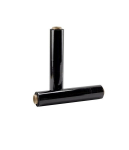 Stretch pakkekile STRETCH, 450 mm - 200 m, 17 &micro;m, must. 1 tk.