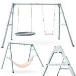 HyperMotion ZEST SWING HYP2014 &ndash; topeltkiik terasraamiga, pesakiik, v&otilde;rkkiik ja tavaline iste