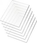 Lzkheh 6 professionaalse akr&uuml;&uuml;lklaasplaadi komplekt, 2 mm paks, &uuml;liselge ja l&auml;bipaistev, sobib suurep&auml;raselt fotoraamidele, projektide esitlustele, maalile ja lauajaladele, suurus 10 x 15 cm