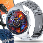 Smartwatch meeste k&auml;ekell pulss eesti men&uuml;&uuml; k&otilde;ned nutikas h&otilde;bedane sportlik 3 rihma