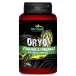 Vitamiinid kilpkonnadele Terrario Oryo, kaltsium koos D3-vitamiiniga, 150 g