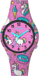 Doodle Watch lastekell Unicorn Quartz silikoonrihmaga 32 mm Do32009, rihm.