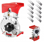 K&auml;sitsi isolatsiooni eemaldaja roostevaba terasest ketta ja k&auml;epidemega + tera