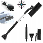 Gxlaihly J&auml;&auml;kaabits p&ouml;&ouml;rleva harjaga autodele, must