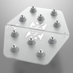 Xcman lumelaua spike stomp pad, libisemiskindel