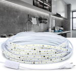 Led riba 3 m, 230 v led riba valgusriba v&auml;ljas veekindel valgusriba, valge 6000 k led lamp, 3 meetri led ribad l&uuml;litiga, kodu kaunistamiseks k&ouml;&ouml;gi aia led valgustus