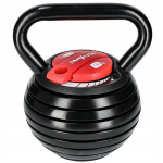 Reguleeritav raskuskett Activ/Space, 4,5&ndash;18 kg, must