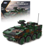 Soomustransport&ouml;&ouml;r Boxer GTK, skaala 1:30, 808-osaline, avatavate luukide ja detailidega