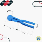 Kotarbau&reg; Lumepallitangide komplekt 2 tk pehmete lumepallide vormimiseks