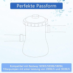 Qnine basseini filtri suurus 2, basseini filtrikassetid t&uuml;&uuml;p 2, kassettfilter 58383/58381/58093/58094, basseini filter t&uuml;&uuml;p ii, 6 tk