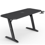 Reguleeritav kirjutuslaud Sense 7, 140x60 cm, must