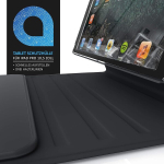 Csl klaviatuurikohver integreeritud juhtmevaba klaviatuuri ja taustavalgustusega, &uuml;hildub Ipad Pro 10.5-tollise kaitse&uuml;mbrisega, saksa Qwertz paigutus, must