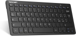 Tecknet juhtmevaba arvutiklaviatuur, juhtmevaba klaviatuur windowsi ja android smart tv jaoks, &uuml;lipikk aku kasutusiga, itaalia qwerty paigutus, vaikne ja &uuml;li&otilde;huke