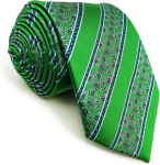 S&w Shlax&wing meeste lipsukomplekt smaragdrohelised triibud roheline pulmadeks Xl