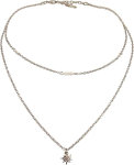 Alpenfl&uuml;stern Edelweiss Dhk334 traditsiooniline metallist kaelakee, kahepoolne nostalgiline kost&uuml;&uuml;mikaelakee, liibuv choker, elastne naiste kost&uuml;&uuml;mi ehe, sametist choker (traditsioonilistes v&auml;rvides)