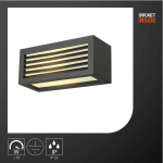 Slv box-l seinavalgusti, roostev&auml;rvi