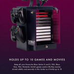 Numskull ametlik numskull m&auml;ngukapp kontrolleri hoidik ja peakomplekti alus ps5, xbox series x|s ja nintendo switch jaoks