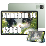 Tahvelarvuti Blackview Tab 60 WiFi 10.1" HD+ IPS Android 14 WiFi 6,Bluetooth 5.3,12GB+128GB/SD 1 TB 5100mAh WPS - Roheline