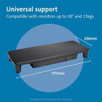 Monitori hoidja Kensington Smartfit monitori alus koos sahtliga