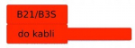 .NIIMBOT B21/B3S kaabli sildid 25*38mm 100tk