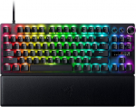 Razer Huntsman V3 Pro Tkl &ndash; Tenkeyless analoog optiline e-spordi klaviatuur (digitaalne multifunktsionaalne rool ja spetsiaalsed juhtnupud, kahekihilised tekstuuriga Pbt nupud) Se paigutus | Must