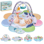 Beebi arendav m&auml;ngumatt koos piirdefunktsiooniga, 118 cm l&auml;bim&otilde;&otilde;duga LIVMAN JL639-1A