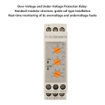 Nimomo pinge j&auml;lgimise relee, Dc 12 V liigpinge ja alapinge kaitse relee, liigpingekaitse, liigpinge relee, liigpinge ja alapinge kaitse seade, 35 mm juhtsiin