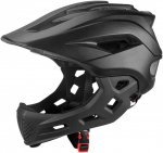 Hushui laste jalgrattakiiver, laste rulakiiver, 2-in-1 laste t&auml;isn&auml;oga jalgrattakiiver laste Bmx dirt bike rulale eemaldatava l&otilde;uakaitsmega