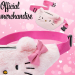 Hello Kitty t&uuml;drukute v&ouml;&ouml;pakend kohev v&ouml;&ouml;kott reguleeritava rihmaga, roosa, modernne
