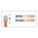 Cmt Orange Tools 281.160.48h ketassaetera Hw 160x2,2/1,6x20+2 Z48 Tcg 5pos