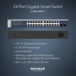 Netgeari 24-pordiline Gigabit Smart Switch (gs724t)